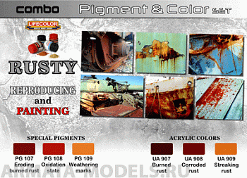 SPG03 Набор RUST HOW REPRODUCING AND PAINTING SET
