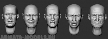 ARM356075 Головы (без волос) №17