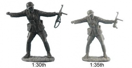 FL35042 US 25th Infantry Division Standing with M-16 First Legion