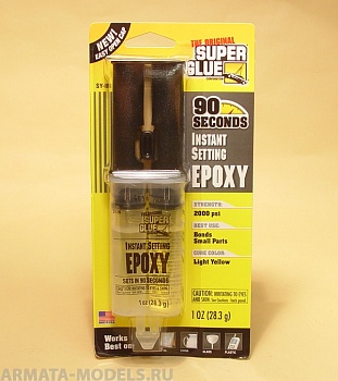 PACSYIN48 90 секундная эпоксидная смола в дозаторе, 28 гр.