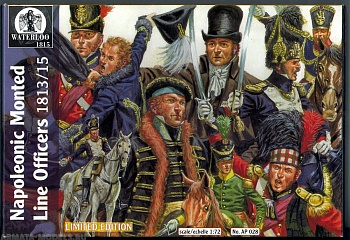 AP028 Napoleonic Mounted Line Officers 1815