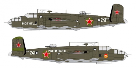 72001 Средний бомбардировщик Митчелл ARK model