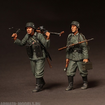 3535SOGA The German infantrymans on march. 1939-42