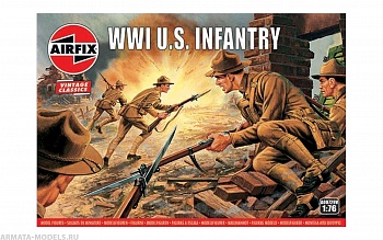A00729V Фигуры WWI U.S Infantry
