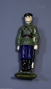 7-046 окрашеная фигура Рядовой. Пластунская дивизия