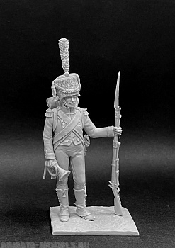 CHM-54316. Корнет вольтижеров легкой пехоты, Франция 1809-12 гг. Материал - смола.