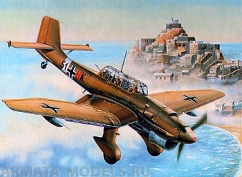 03216 Самолёт  Junkers Ju-87R Stuka 