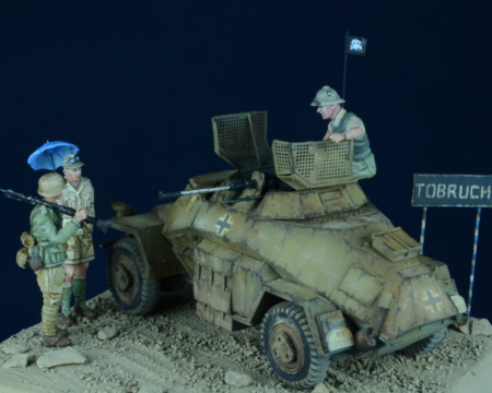 72002DM Afrikakorps set 1 D-Day Miniature Studio