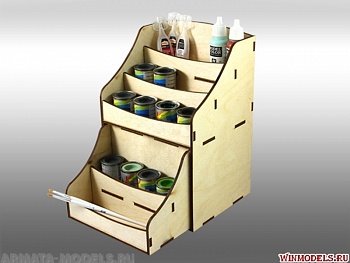 MWORK-001 Органайзер под краску,маленький 160 мм. MWORG-001