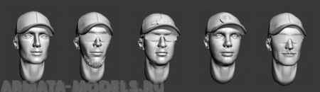 ARM356004 Современные головы (ЧВК) №1 ARMOR35