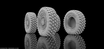 AM3623 Высокодетализированные колеса для Тайфун-ВДВ (4 шт.).