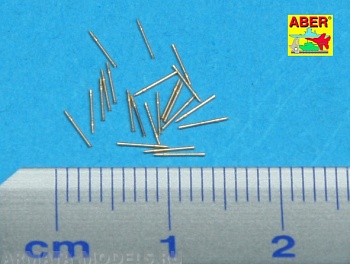 ABR-1:350-L-16  Дополнения для  Set of 20 pcs 20 mm L/65 barrels  C/38 for German ships для  1/350