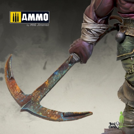 BCBS700011 Миниатюра Redghar the Black Orc BIG CHILD