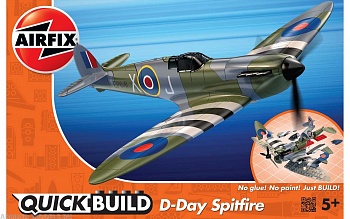 J6045 Сборная модель самолета QUICKBUILD D-Day Spitfire