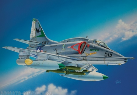 2671ИТ Самолет A-4E/F Skyhawk Italeri