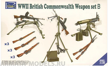 RE30011 1/35 WWII British Commonwealth Weapon Set B