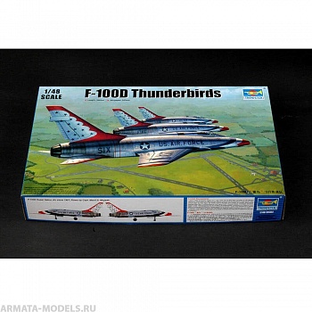 02822P Самолет F-100D Thunderbirds