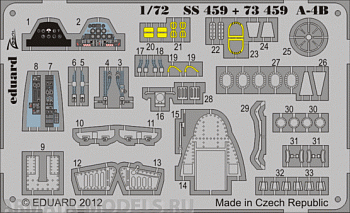 SS459 Фототравление  A-4B S.A. For Airfix Kit