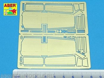 ABR-35-A83  Дополнения для  Stowage boxes for M8/20 для  1/35