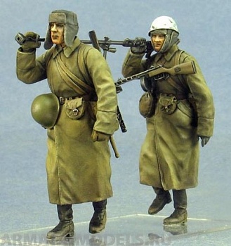 T35140 Советские пехотинцы с ПТРД (Зима 1941-43 гг) (2)