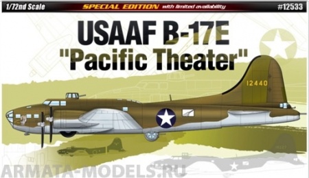 12533 Самолёт  USAAF B-17E Pacific Theater  Academy