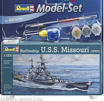 65128 Набор Линкор «Миссури» (ББ-63)