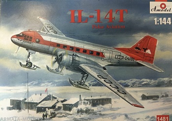 AM1481 Самолет Ил-14Т Полярная авиация