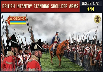 72202ST Фигуры British Infantry Standing Shoulder Arms